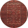 thumbnail image 1 of Ahgly Company Indoor Round Traditional Red Persian Area Rugs, 4' Round, 1 of 6