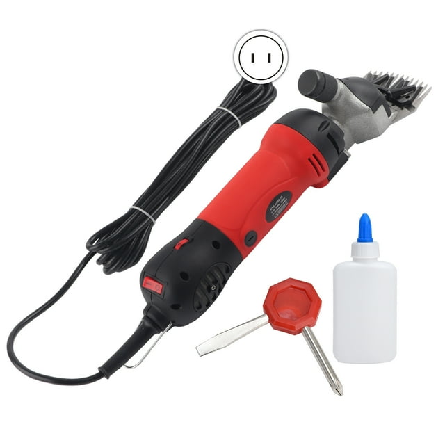 Clipper Mouton Réglable, Structure Compacte Légère Belle Apparence Clipper Mouton Électrique, Poignée Confortable Opération Flexible Mouton pour les Agriculteurs Nous Brancher 110V