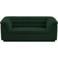 thumbnail image 5 of Meridian Furniture Cascade Green Boucle Fabric Loveseat, 5 of 18