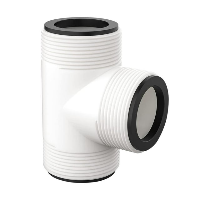 Adaptador de de piscina Conector T Divisor Filtro de piscina Entrada roscada duradera Válvula de 1,5 pulgadas a de 1,5 pulgadas para