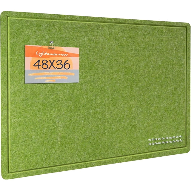 Large Bulletin Board Large Cork Board Alternative for Wall x Felt Board Foldable Notice Board Pin Board Vision Board -