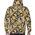 thumbnail image 7 of Sikiie Sunflowers Bee Men's Hoodie, Essentials Hoodie, Sweatshirt, Pullover Hooded Sweatshirt for Men-3X-Large, 7 of 7