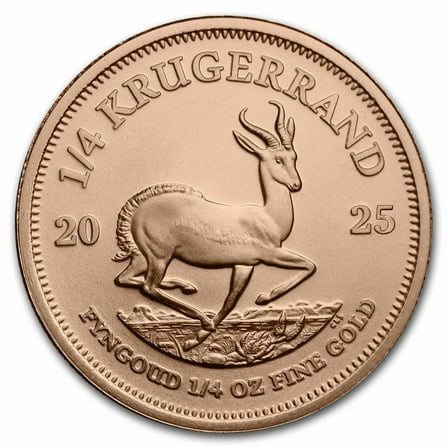 2025 South Africa 1/4 oz Gold Krugerrand BU