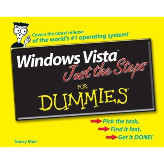 Pre-Owned Windows Vista Just the Steps For Dummies