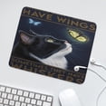 thumbnail image 6 of 10x12 IN Mouse Pad - Tuxedo Cat with Butterfly, Washable and Non-Slip, Great for Computer Use, Perfect for Men and Kids on Special Occasions, 6 of 8