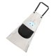 thumbnail image 3 of Delantal Delantal sin mangas de PVC ajustable Correa de bolsillo Babero de cocina Accesorio de cocina, Tipo 1, Gris y negro Advancent HA003455-04, 3 of 6