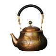 thumbnail image 4 of Elodie Copper Kettle 1500ml Tea Accessory Hot Water Pot for Party Family Use Picnic, 4 of 8
