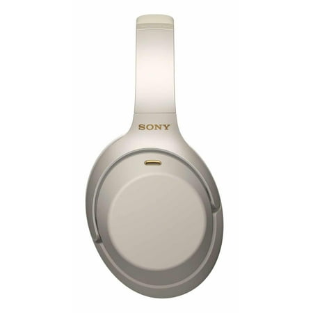 Sony - WH-1000XM3 Wireless Noise Cancelling Over-the-Ear Headphones with Google Assistant - Silver