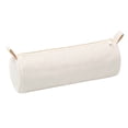 thumbnail image 2 of FastXmas Cylinder Pencil Cases,Large Capacity Zipper Pencil Case Portable Stationery Pouch Minimalist Style Cloth Pen Bag For Office Classroom and Home(Beige), 2 of 6
