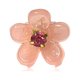 thumbnail image 1 of Minnieouse Pinza para el pelo Garra Flor Horquilla Holiday Bang Abrazadera Estilo Cristal rosa Accesorio para el cabello Roze Kristal Minnieouse AP011328-01, 1 of 6
