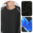 thumbnail image 3 of TABLETREANDS Camiseta Compresión Manga Larga Para Entrenamiento Y Running Con Transpirable, 3 of 8