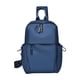 thumbnail image 2 of Riñonera impermeable para hombre | Elegante mochila bandolera pequeña | Bolsa de viaje ligera de poliéster | Correa ajustable izquierda-derecha | Mochila informal para exteriores para hombre, 2 of 8
