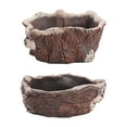 thumbnail image 3 of KUFptva Handmade Cement Pots Unique Tree Root Shaped Plant Container Decorative Planter for Home Office Table, 3 of 7