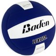 thumbnail image 3 of Baden LEXUM Indoor Microfiber Volleyball - Official NFHS Approved Game Ball, Royal Blue/White, 3 of 4