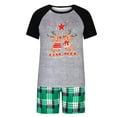 thumbnail image 6 of breaise Merry Christmas Family Matching Pajams Sets 2025 Christmas Printed Shorts Set 2 Piece Outfits Festival Party Sleepwear Jammies, 6 of 6