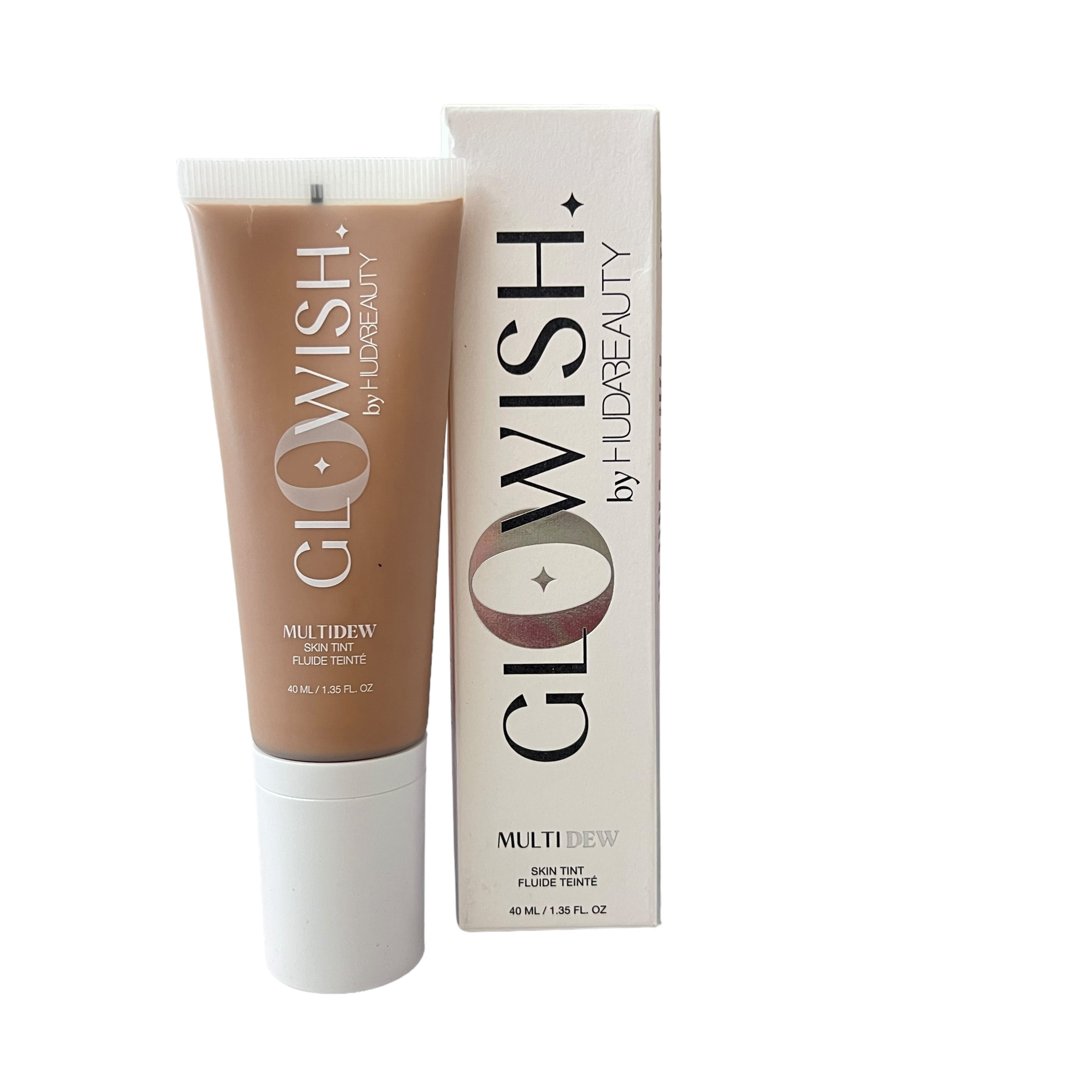 Huda Beauty GloWish Multidew Vegan Skin Tint Foundation-06 Medium Tan