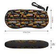 thumbnail image 3 of Picia Yellow Excavator Print Sunglasses Case, Eyeglasses Case Protector Large Glasses Case, Key Lock Case Protective Glasses Holder Eyeglasses Cases, 3 of 8