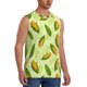 thumbnail image 2 of Balery Fresh Corn Camisetas sin mangas para hombre, absorbe la humedad y protege contra el mal olor.-Medium, 2 of 7