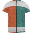 thumbnail image 2 of Fantasy Football Team Teal and Orange All Over Mens T Shirt Multi 2XL, 2 of 2
