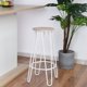 thumbnail image 4 of Juego de 2 Sillas de Bar FurnitureR Moderno, 4 of 5