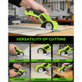 thumbnail image 7 of HOTREE Cordless Electric Scissors, 4V Rechargeable Cutter with Safety Lock and LED for Fabric, Cardboard, Plastic, and Leather, 7 of 7