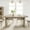 Gray, variant on 70.8 Inch Oval Farmhouse Dining Table for 6-8 People, Long Large Kitchen Table with Thick Sturdy Wooden Base