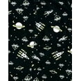 Carter's Space Aliens & Spaceships Print Fleece Footed Pajama Sleeper