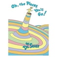 thumbnail image 2 of Men's Dr. Seuss Oh The Places You'll Go Book Cover Graphic T-Shirt, 2 of 5