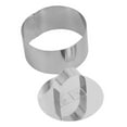 thumbnail image 1 of OUNONA 2 Pcs Moule à Gâteau en Acier Inoxydable Forme Ronde pour Décorer des Gâteaux dans une Boutique de Gâteaux Professionnelle, 1 of 8