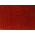 thumbnail image 1 of Ahgly Company Indoor Rectangle Abstract Yellow Contemporary Area Rugs, 3' x 5', 1 of 4