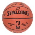 202021 Golden State Warriors Team Signed Basketball Stephen Curry PSA