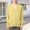 Yellow, variant on Pumxq pullover sweaters for women Light Long Sleeve V Neck top Soft Loose Oversized Sweaters Knit Pullover Sweater Lightweight Sweaters Travel Wear Beige L