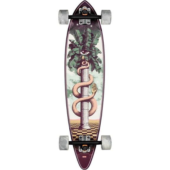 Globe Pintail 34 Complete Skateboard 8 x 33.5 The Sentinel