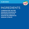 thumbnail image 4 of Canada Dry Club Soda, 1 Liter Plastic Bottles, 15 Pack Sparkling Carbonated Water, 4 of 5