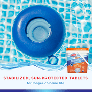 HTH Super 3 inch Chlorine Tablets for Pool, 5 Pounds