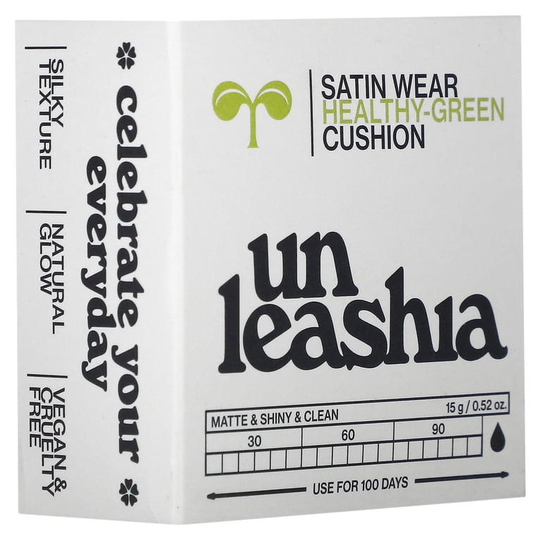 Unleashia Satin Wear Healthy Green Cushion - #18C Sea Shell