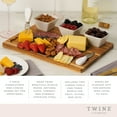 thumbnail image 3 of Twine Acacia and Slate Cheese Board with Ceramic Bowls, Kitchen Gifts, 3 of 7