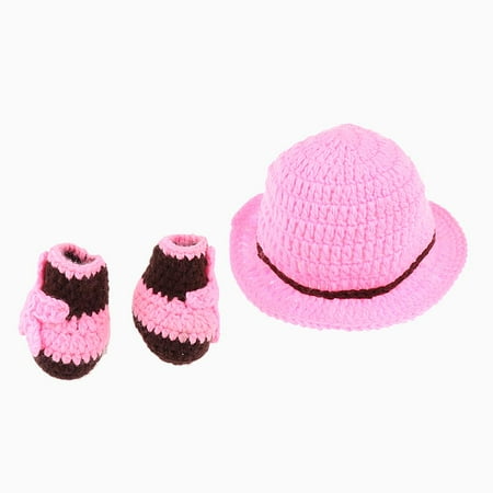 

Handmade Crochet Knitted Photography Props Outfit - pink