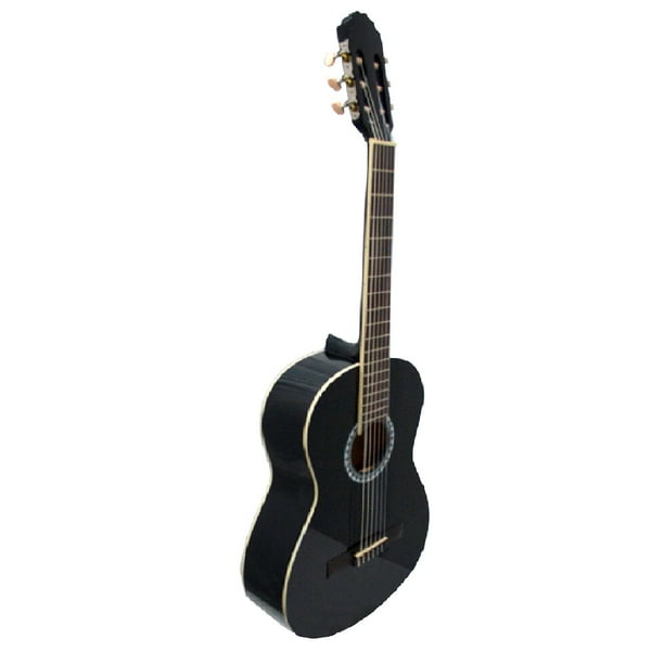 Guitarra Clásica Negra Acústica Cuerdas Nylon Gewa Ps510156 Gewa CLASICA 4/4 NEGRA