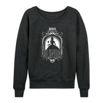 Wicked - Glinda Silhouette - Women's French Terry Pullover Sweatshirt