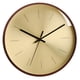 thumbnail image 1 of Reloj de pared retro silencioso, montado en la pared, a prueba de humedad, para decoración del hogar y la oficina. Superficie de latón B, 1 of 8