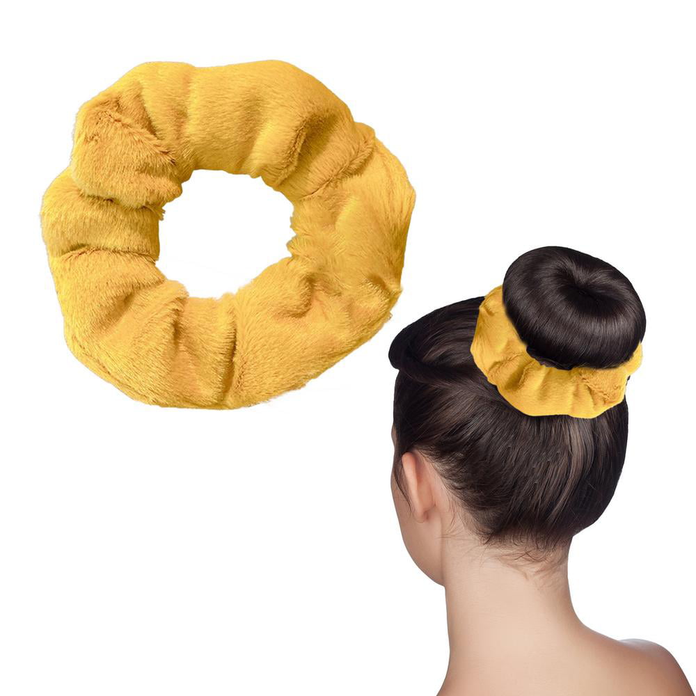 1pcs Women Fluffy Faux Fur Fuzzy Scrunchie Elastic Hair Ring Rope Hair Accessory