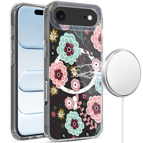 For iPhone 17 Air Thick Hybrid Design Cover Case - B