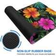 thumbnail image 6 of Long Mouse Pads for Desk,Pioneer Flower Floral Print Pattern Desk Mats on Top Of Desks, Desk Mouse Pad Extra Large with 3mm Non-Slip Base and Stitched Edge for Gaming,Office,Work,Home 47.3"x23.6", 6 of 6