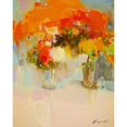 thumbnail image 3 of Yeremyan, Vahe 12x14 Black Modern Framed Museum Art Print Titled - Vase of Yellow Flowers 2, 3 of 5