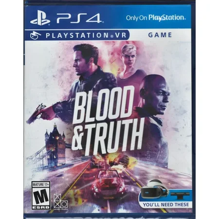 Blood & Truth (PlayStation VR) PS4 (Brand New Factory Sealed) PlaySta