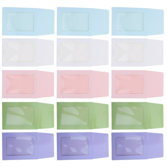 HOMOBABE 30Pcs Picture Frames Assorted Colors 11.8x8.5x0.02In Cardboard Photo Frames for Home Wall Decor