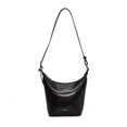 thumbnail image 1 of Bolso de diseño nicho de cuero encerado retro de alta calidad para mujer, nuevo estilo 2025, moderno bolso de mensajero combinable, bolso de un solo hombro debajo del brazo, 1 of 4