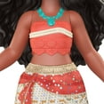 thumbnail image 3 of Disney Princess Moana Posable Small Doll in Shiny Outfit with Removable Skirt, Inspired by Movie, 3 of 6