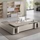 thumbnail image 2 of Standing Storage Office Desk Reception L Shaped Drawers Corner Conference Computer Desks Floor Luxury Mesa Escritorio Furniture My Lux Decor Round, 2 of 27